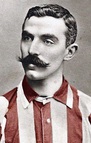 Alf Milward of Southampton FC