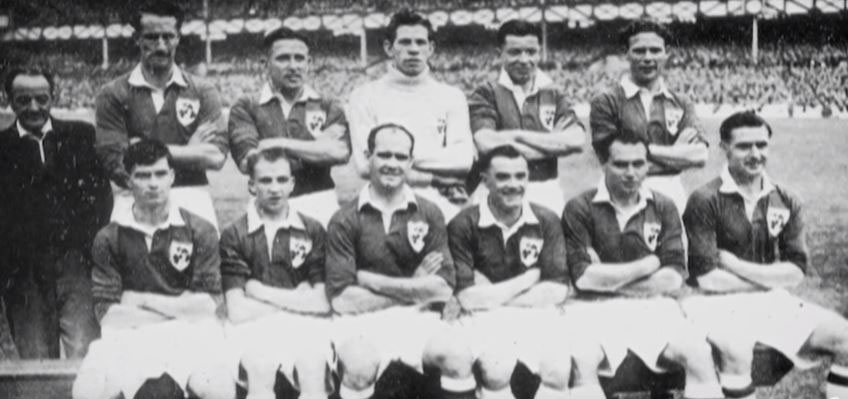 FAI team at Goodison Park, 1949