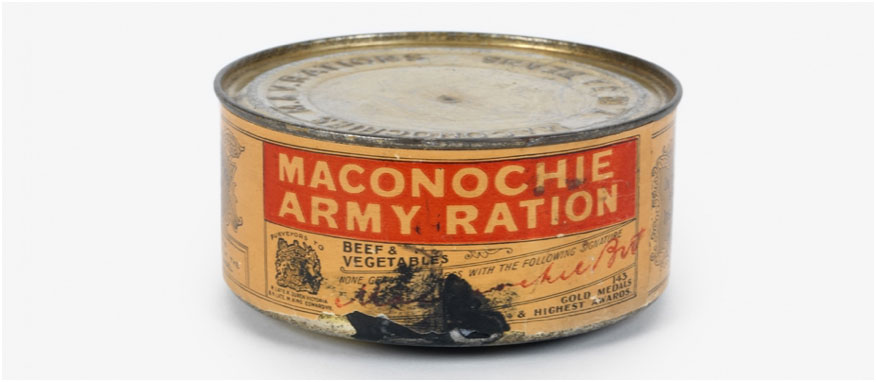 Army ration tin