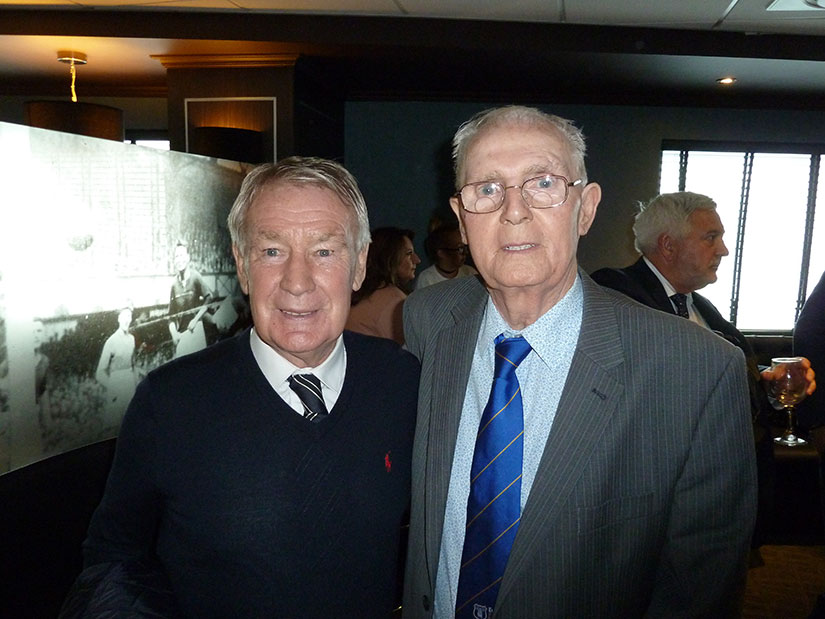 Colin Harvey with Fred Pickering at Goodison Park