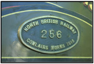 North British Railway Cowlairs works plaque.jpg