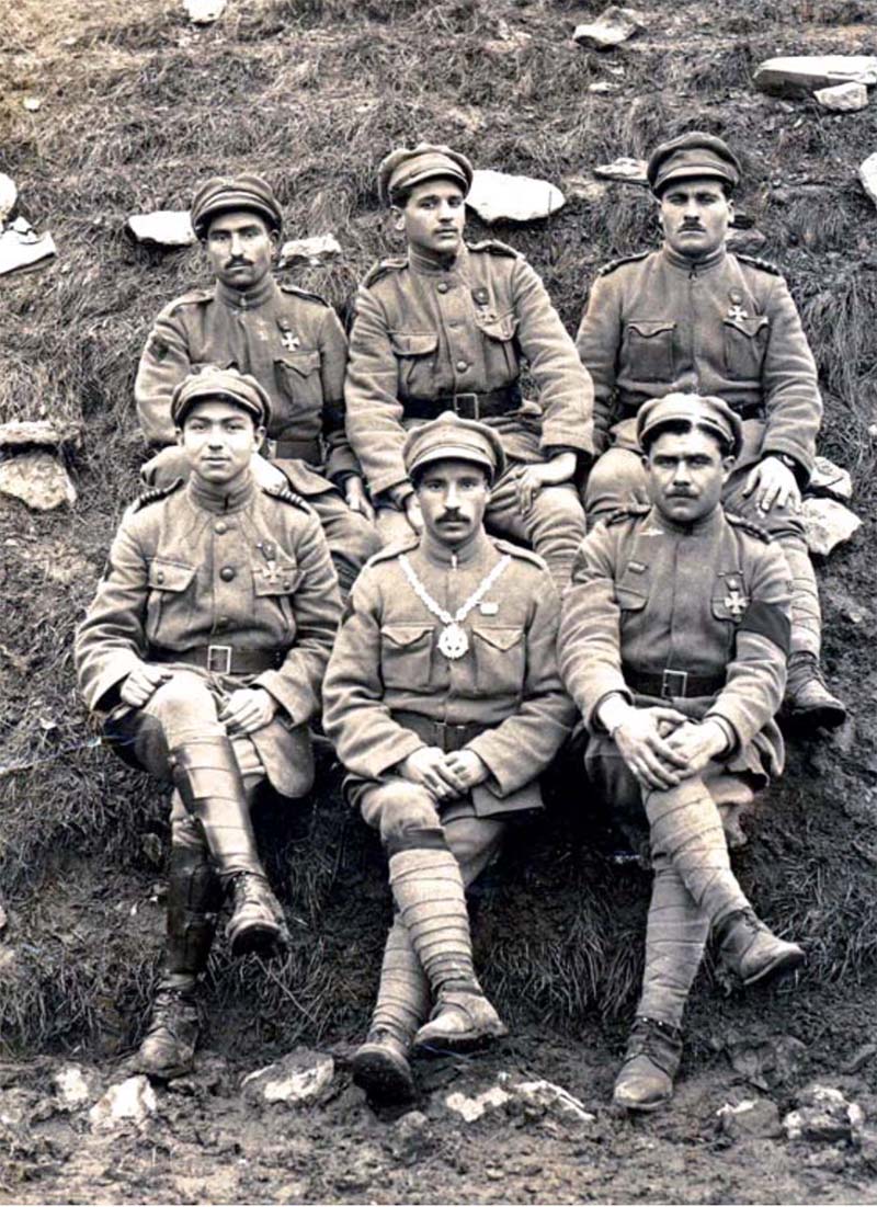 Portuguese soldiers in 1917