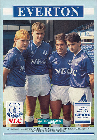 Everton's new signings, 1988