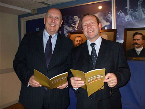 Dr France and Paul Wharton