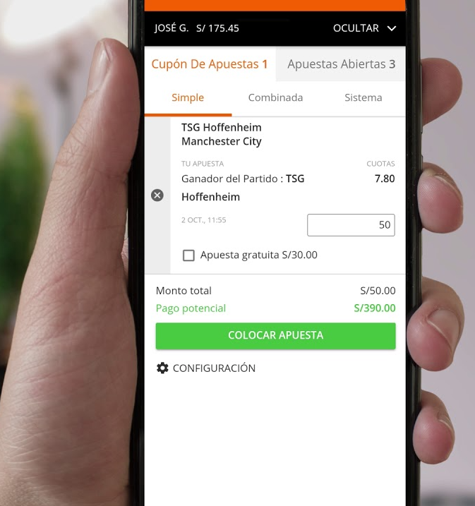 ¿Cómo apostar en la Betsson App?