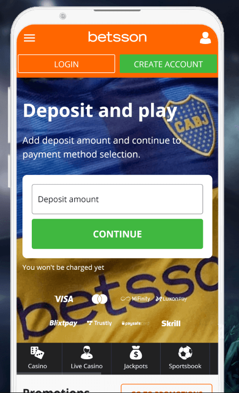 ¿Cómo utilizar la Betsson App?