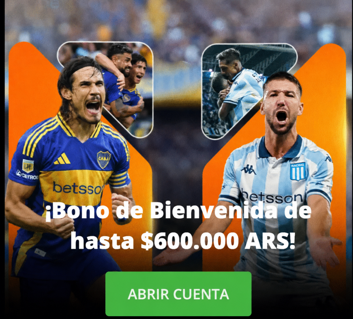 bono de bienvenida betsson argentina