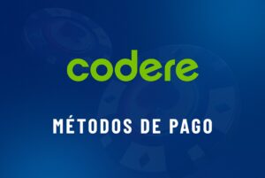 codere métodos de pago