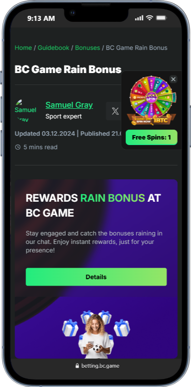 BC.Game Free Spins
