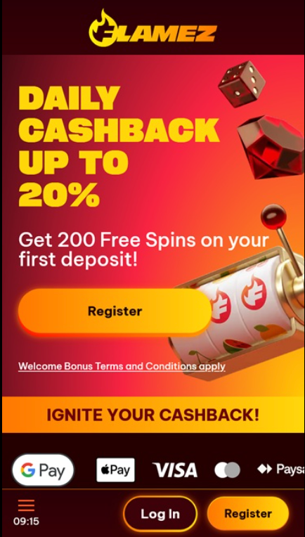 Flamez Casino Mobile & UX Experience