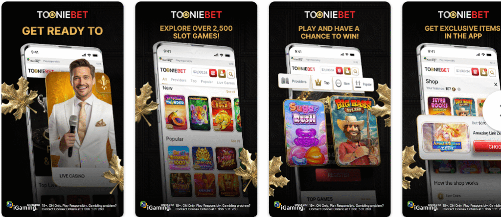 Tooniebet app