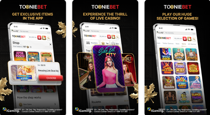 Tooniebet app