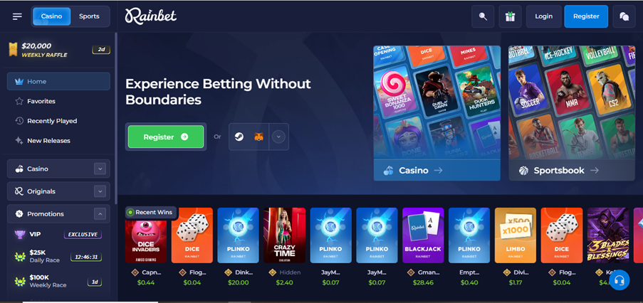 Rainbet Review for Canada