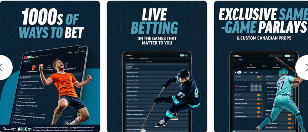 Sports Interaction app