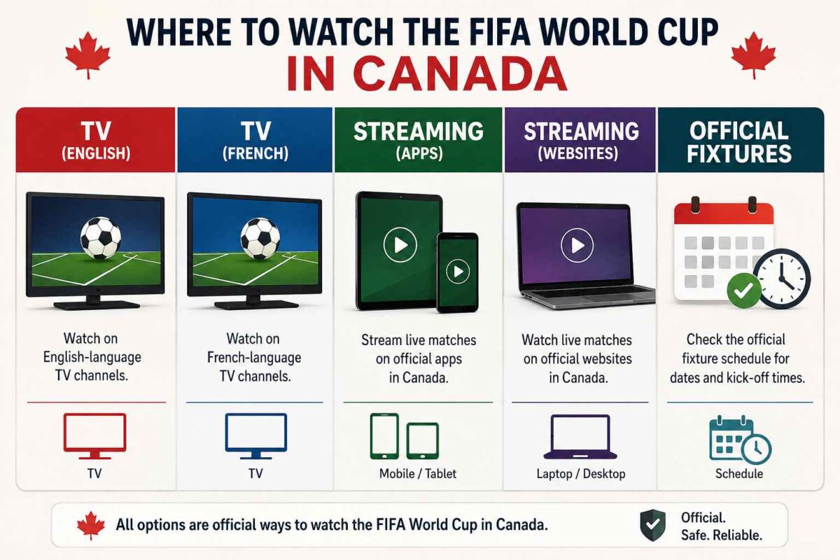 Where Can You Watch the FIFA World Cup in Canada?