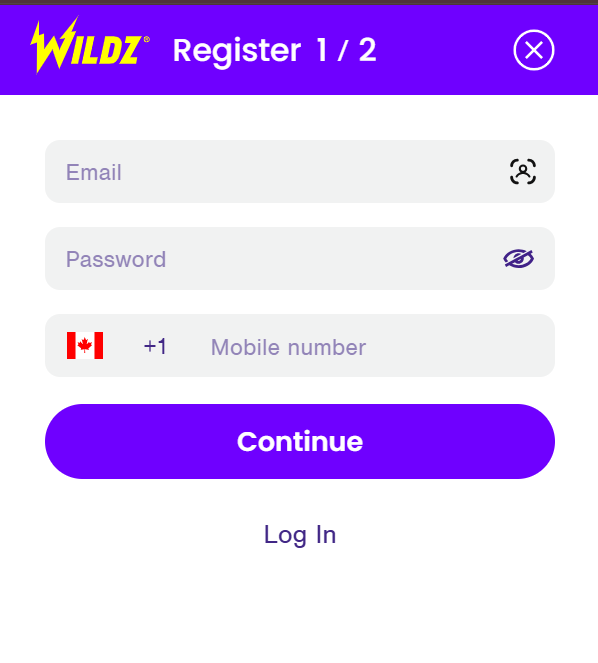 Wildz casino bonus code