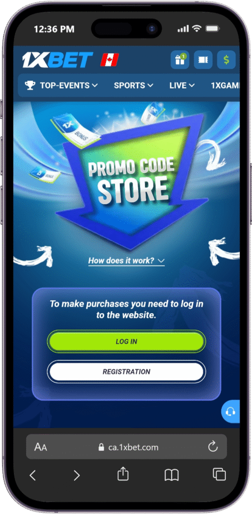 1xbet promo code