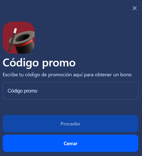 C&oacute;digo promocional Jugabet