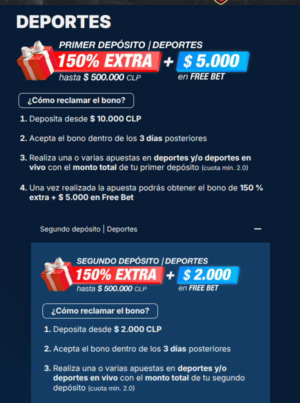 C&oacute;digo promocional Rojabet&nbsp;