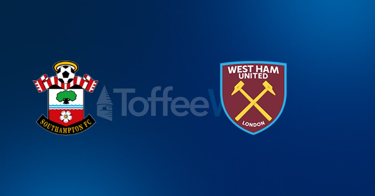 Photo: toffeeweb.com Southampton vs West Ham United