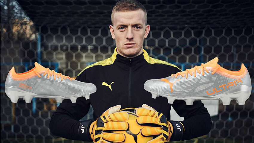 Jordan Pickford's Puma Ultras