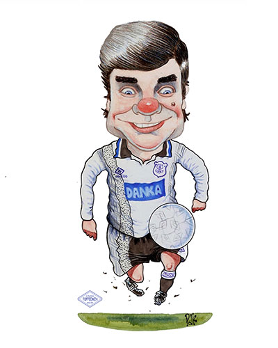 Andrei Kanchelskis caricature