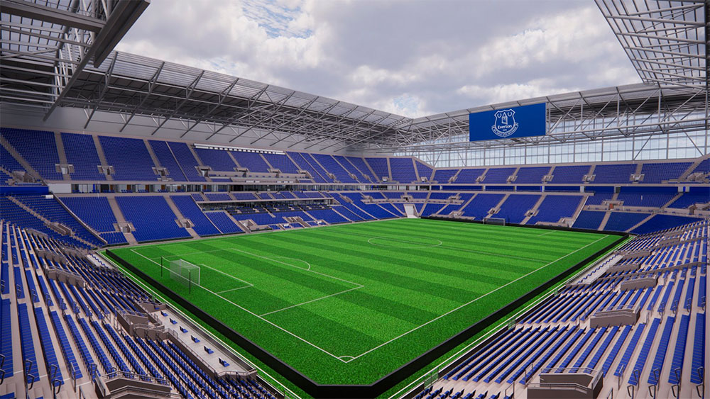 Everton's upcoming stadium