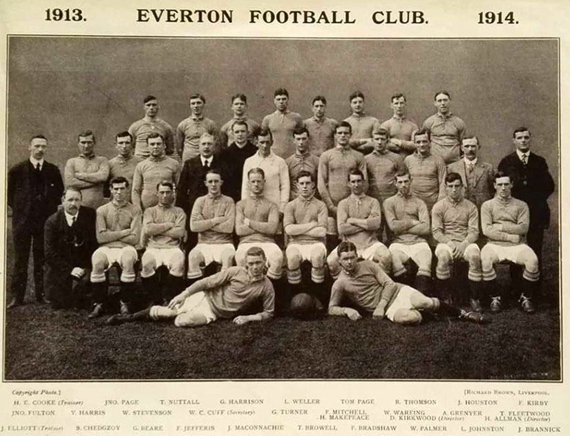 Everton FC, 1913-14