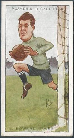 Benjamin Howard Baker cigarette card