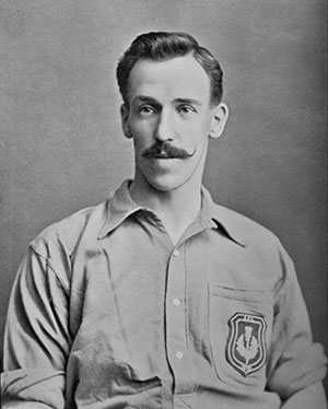 Dickie Boyle in his Scottish League representative shirt