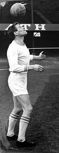 Eddie during his time with Swansea at the Vetch Field