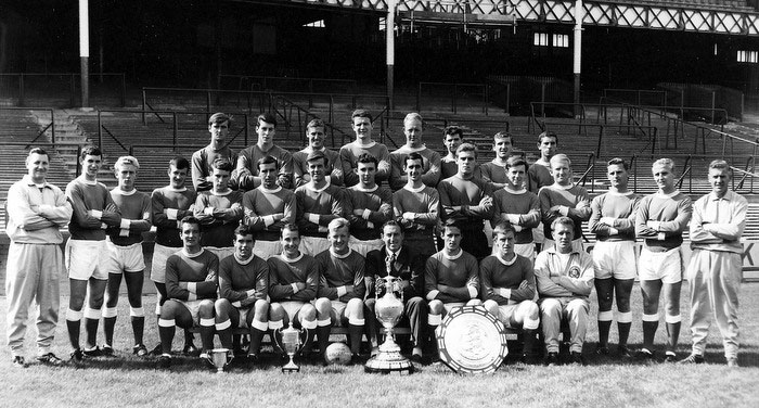 The Everton squad in the summer of 1963