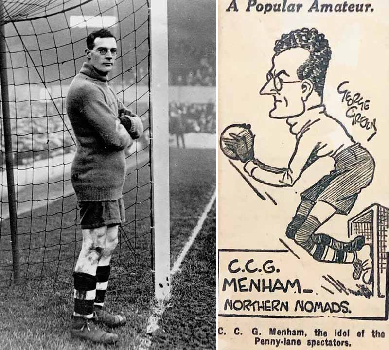 Bob Menham at Everton 1925