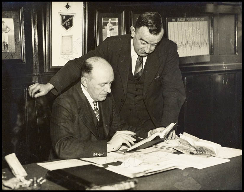 Hunter Hart and Theo Kelly, circa-1937