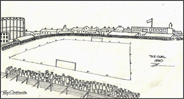 Kennington Oval, 1890