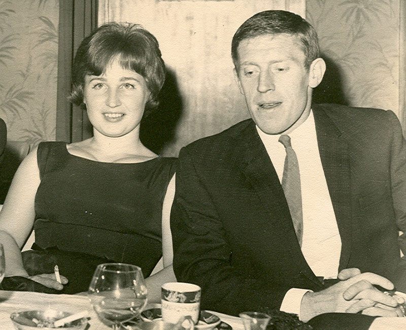 Marina and Tony Kay in 1962