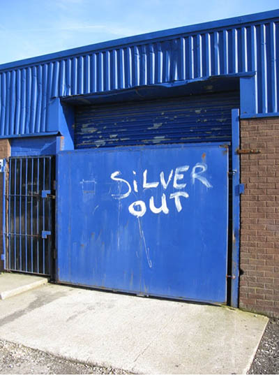 A call for the axe or a commentary of holding precious metals? (Author's collection)