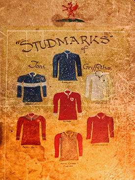 The colours that Tom Griffiths wore as a player