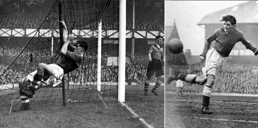 Eddie Wainwright in action at Goodison Park