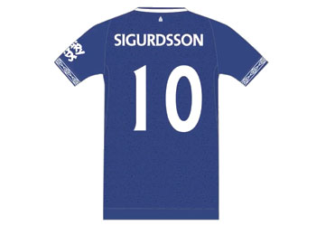 sigurdsson jersey number