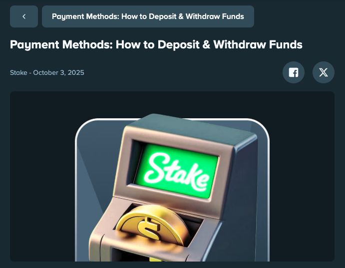 Best Instant Withdrawal Betting Sites stake payments methods