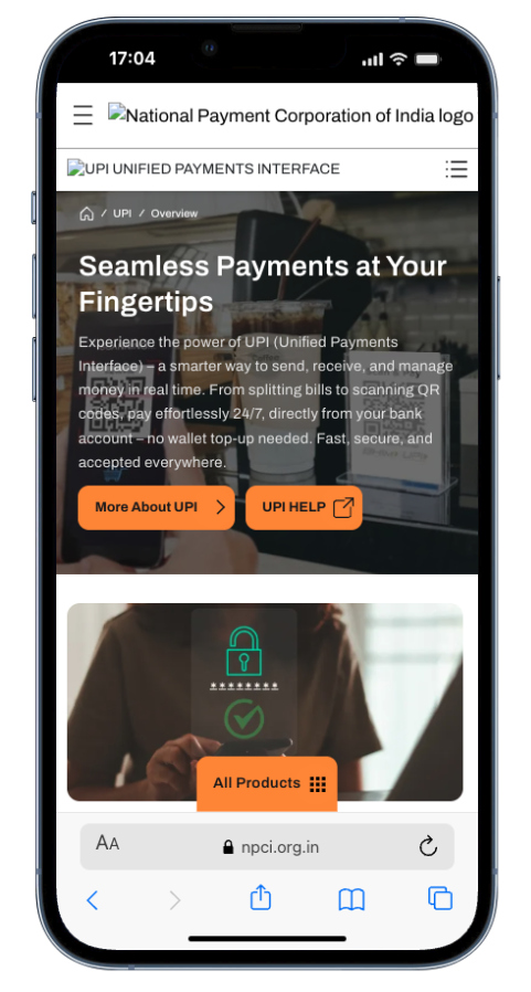 Upi payment methods
