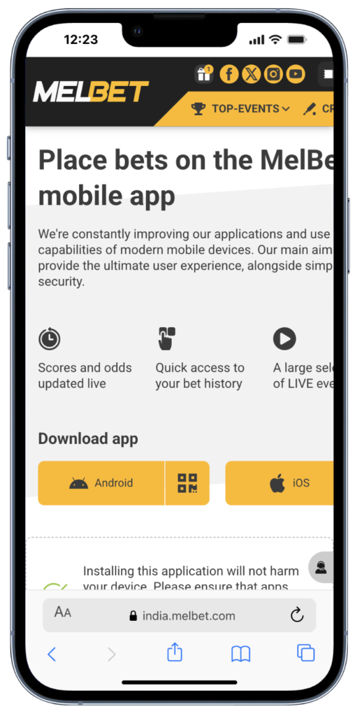 melbet app