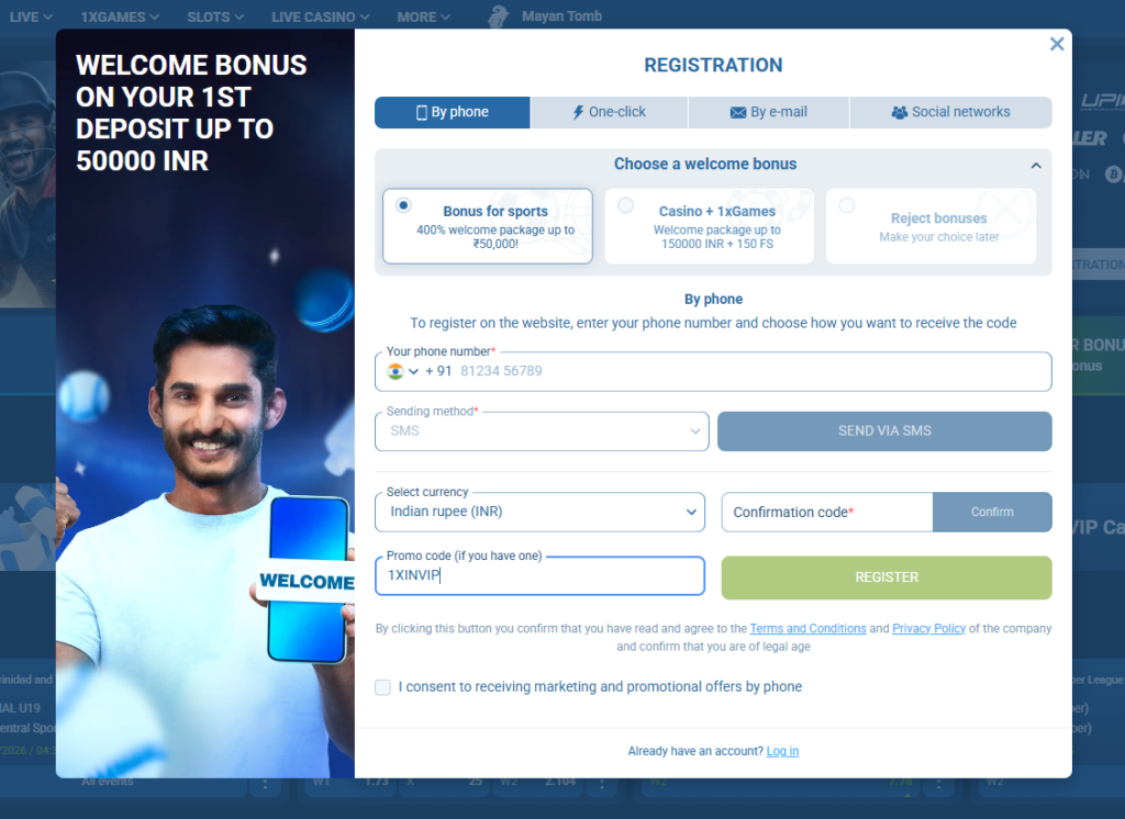 1xBet Promo Code
