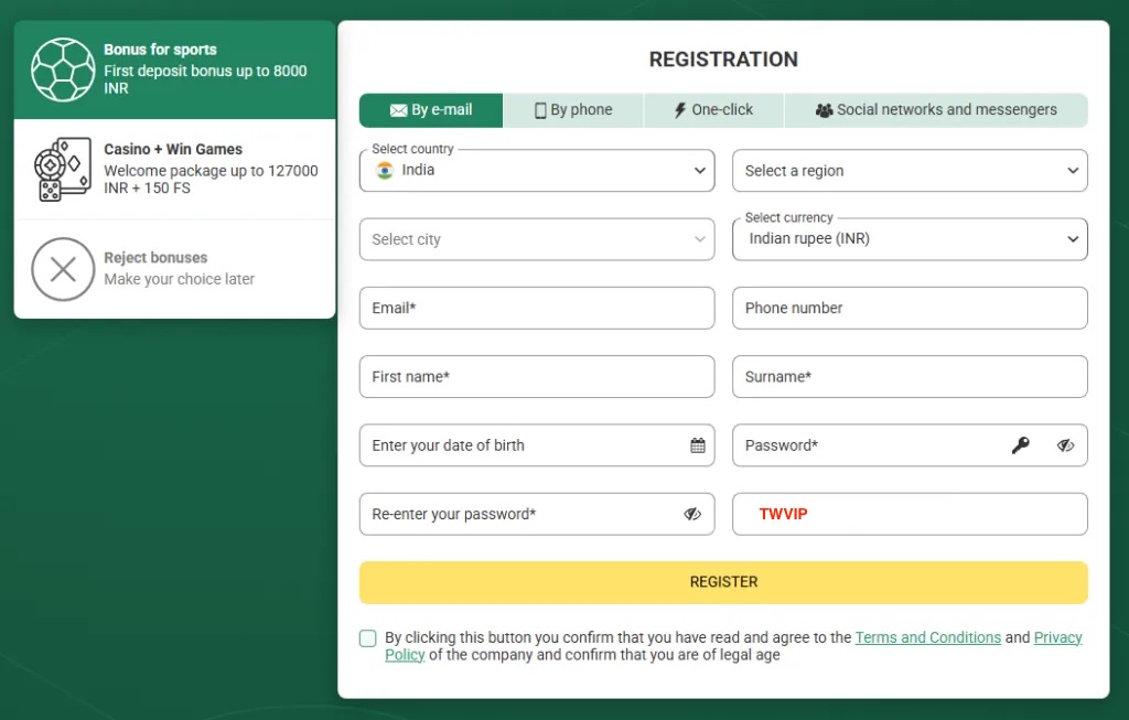betwinner reg form copy