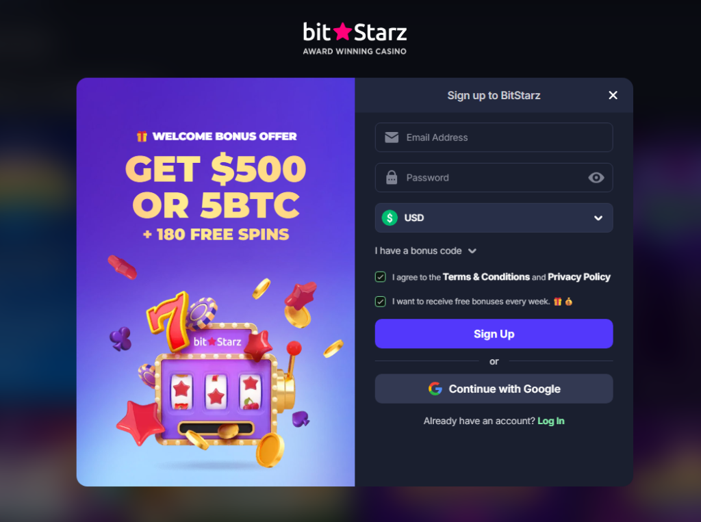 Bitstarz Bonus Code