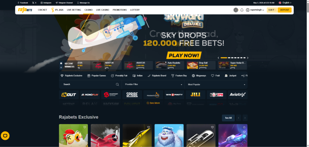 Rajabets Promo Code