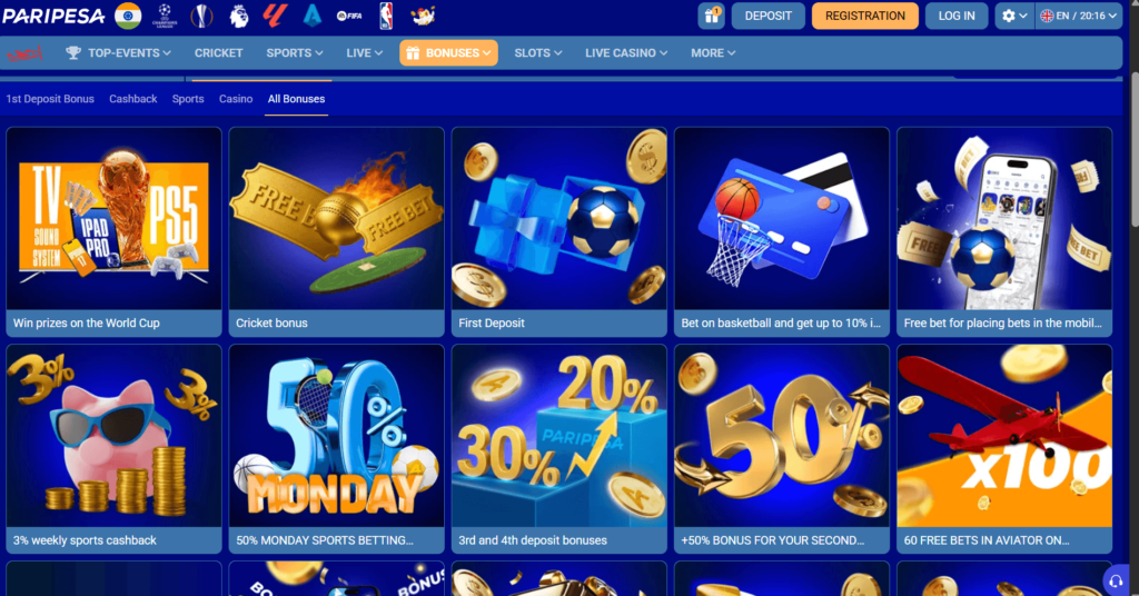 Paripesa Promo Code