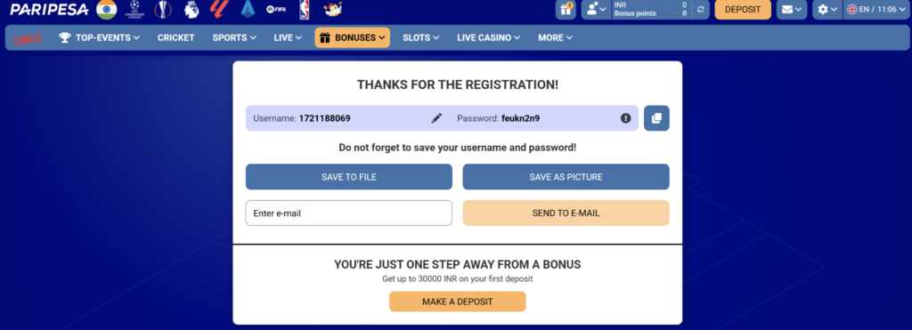 Paripesa Registration India