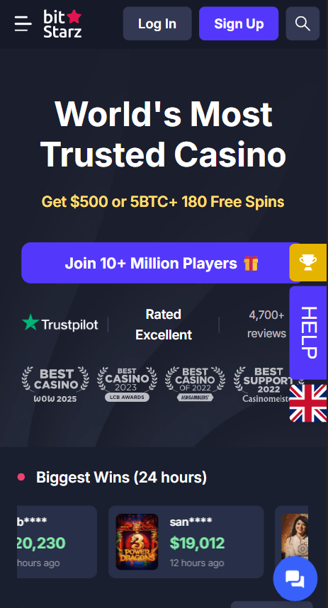 Register on Bitstarz Using Mobile